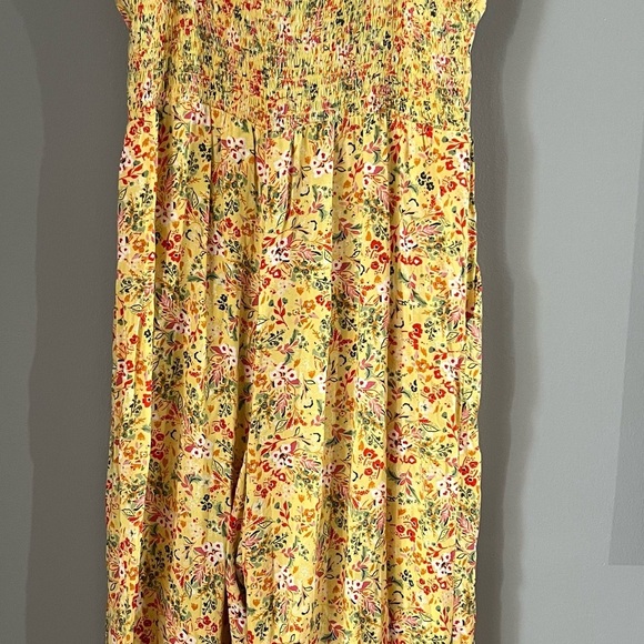 AUW Floral Yellow Maxi Dress - Picture 3 of 8